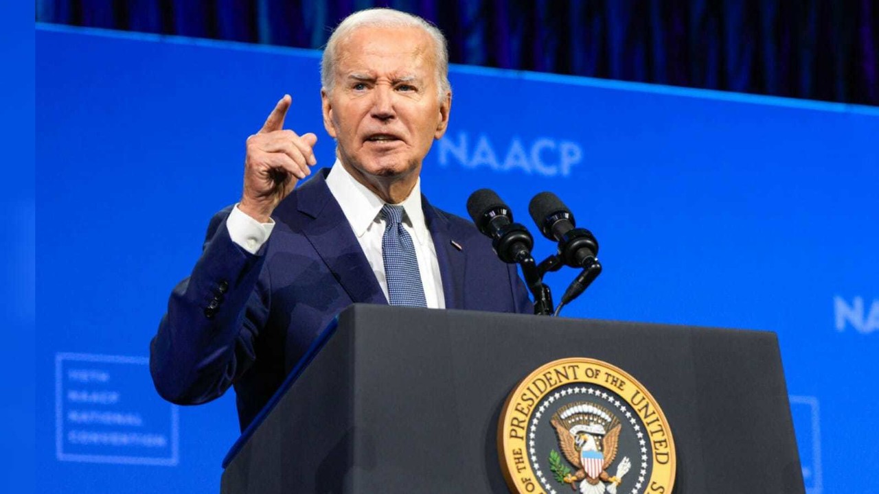 Joe Biden renunció a la candidatura del Partido Demócrata para buscar la reelección en Estados Unidos. Foto: X Joe Biden