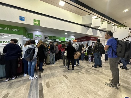 Las afectaciones del fallo informático en aeropuertos de México