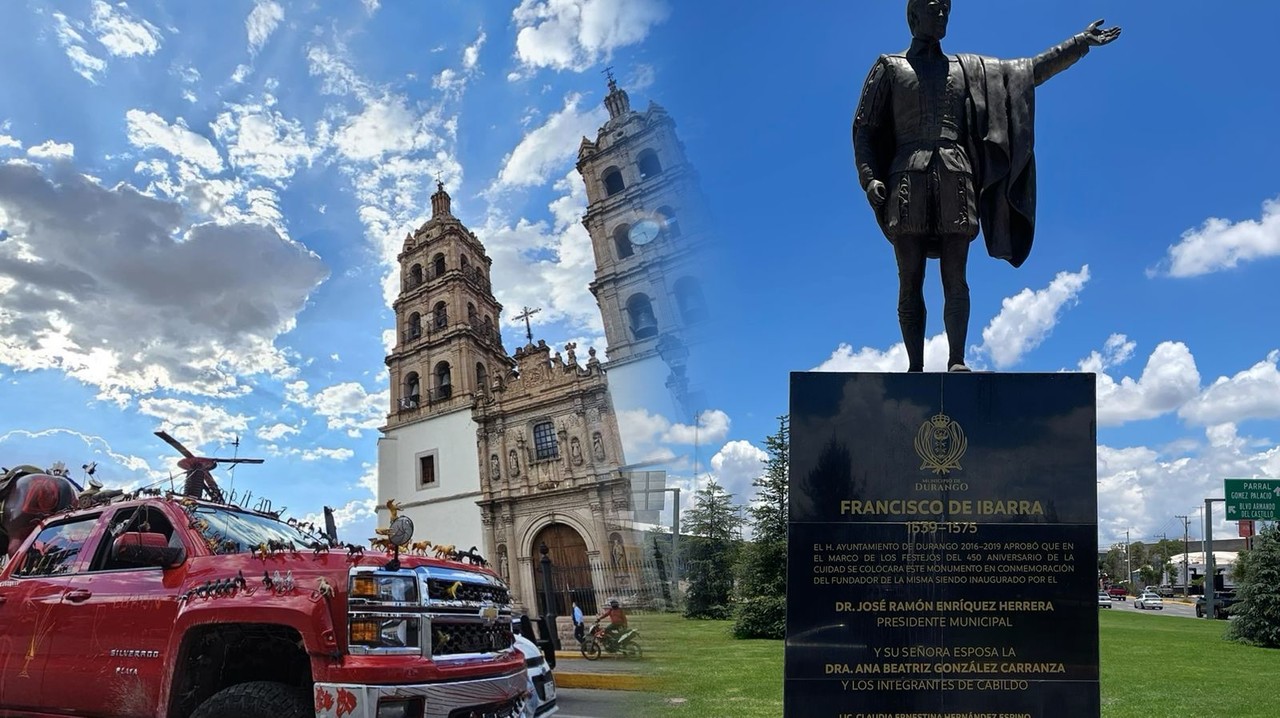 Este lunes ocho de julio la ciudad de Durango celebrará su 461 aniversario, luego de haberse fundado en el año de 1563. Foto: Especial.