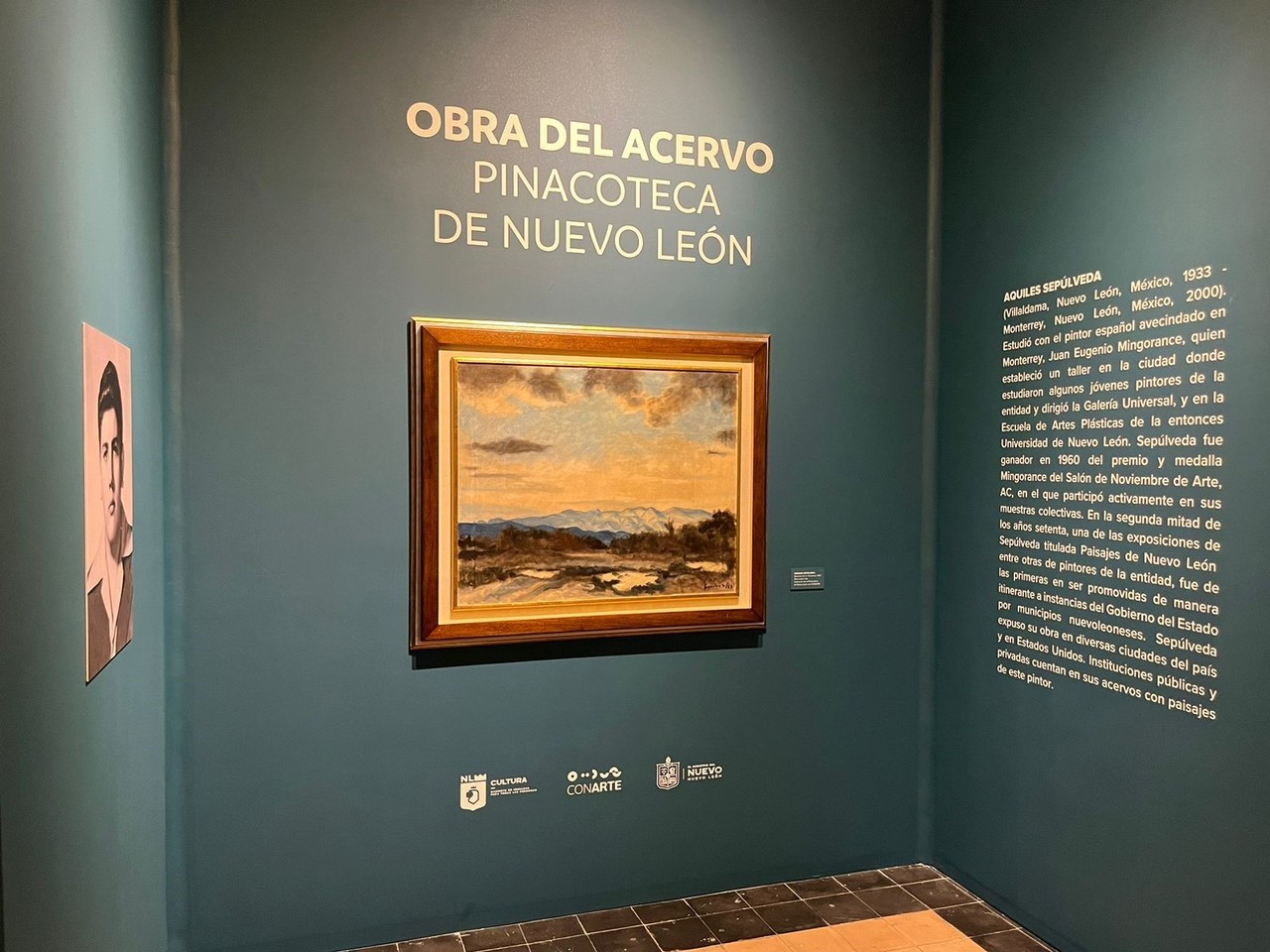 La exhibición de Después de la tormenta forma parte del programa Sala de Invitados y Obra del Acervo de la Pinacoteca de Nuevo León. Foto: CONARTE.