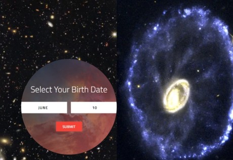 Página permite mostrarte que foto tomó la NASA en tu cumpleaños
