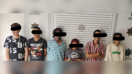 Detienen a seis “chiriwillos” por agredir a policías en Saltillo 