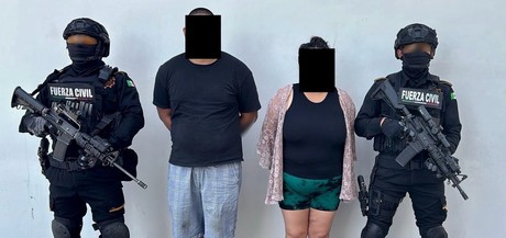 Cae pareja con munición y drogas en Dos Ríos, Guadalupe