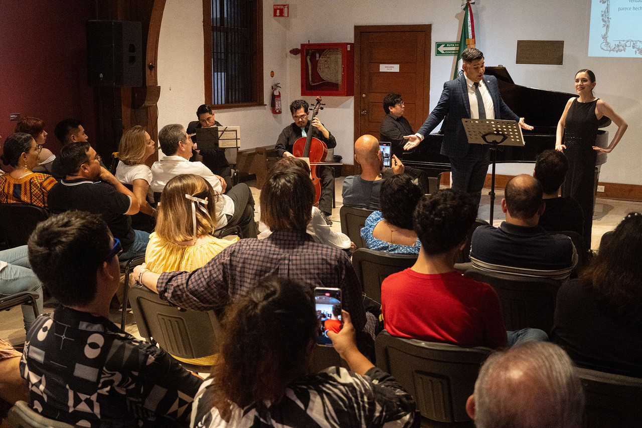 La presentación de Carolina Orozco y Josué de León en In Contrasti fue una experiencia única e impecable que el público agradeció. Foto: Cortesía.