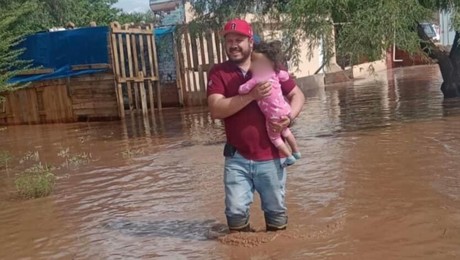 VIDEO: Guadalupe Victoria, Durango, se encuentra bajo el agua