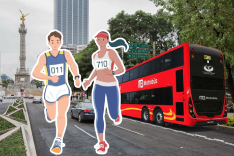 Cerrarán estas estaciones del Metrobús por el Medio Maratón de la CDMX