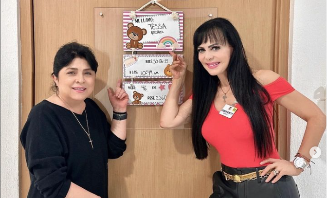 Victoria Ruffo y Maribel Guardia mantienen una estrecha amistad desde que trabajaron juntas en la telenovela 'Corona de lágrimas'. Foto. Instagram @maribelguardia