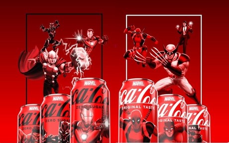 Coca-Cola presenta una edición limitada del Universo Marvel ¡A ganar premios!