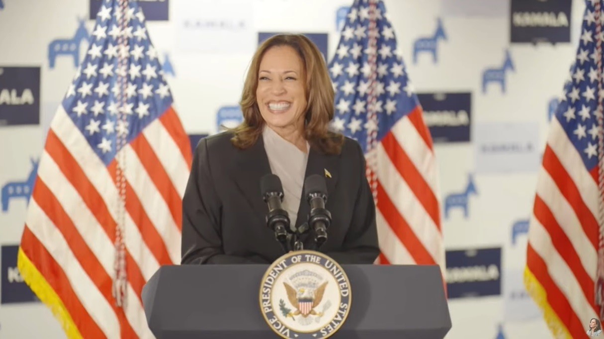 Kamala Harris ha recibido el respaldo de la mayoría de los demócratas, entre ellos, varios gobenadores. Foto: Captura de pantalla