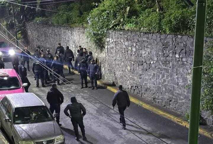 Policías de la SSC. Foto: @Gposiadeoficial