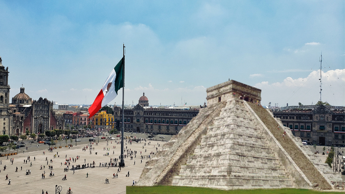 Esta maqueta estará del 12 al 21 de julio en el Zócalo capitalino Foto: Especial