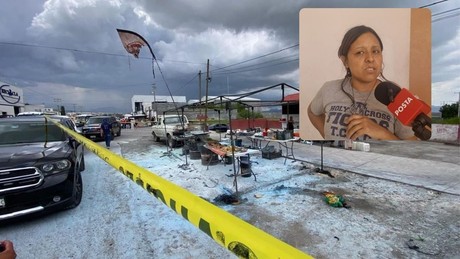 Madre interpone denuncia en FGE tras explosión en puesto de carnitas en Saltillo