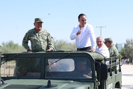 Ejército Mexicano y gobernador de Coahuila trabajan en equipo por la seguridad
