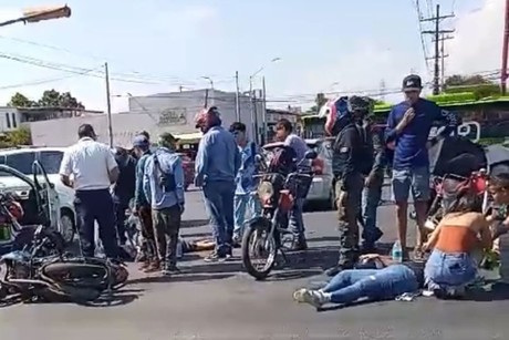 Muere motociclista tras choque con camioneta en Pablo Livas en Guadalupe