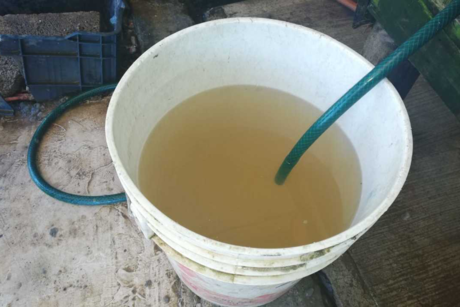 Persiste crisis por agua amarillenta y maloliente en el sur de Tamaulipas