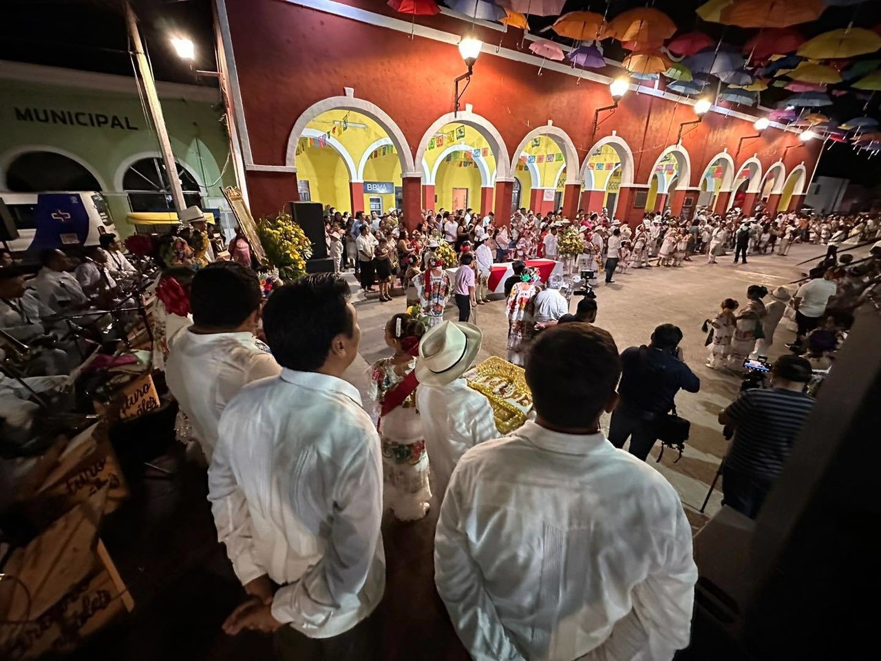 Fiesta Tradicional de Homún, un evento lleno de color y alegría. Foto: Redes sociales