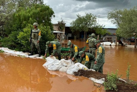 Lluvias causan afectaciones en Zacatecas; aplican Plan DN-IIIE