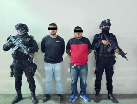 Capturan a dos presuntos traficantes de droga en Salinas Victoria