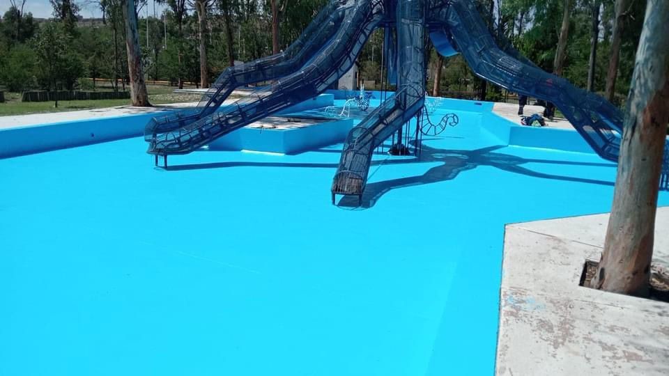 El Pulpo del Parque Sahuatoba luego de haber finalizado su rehabilitación. Foto: Servicios Públicos.