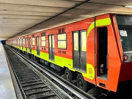 Metro de la Ciudad de México reporta marcha de seguridad en Líneas 5 y B