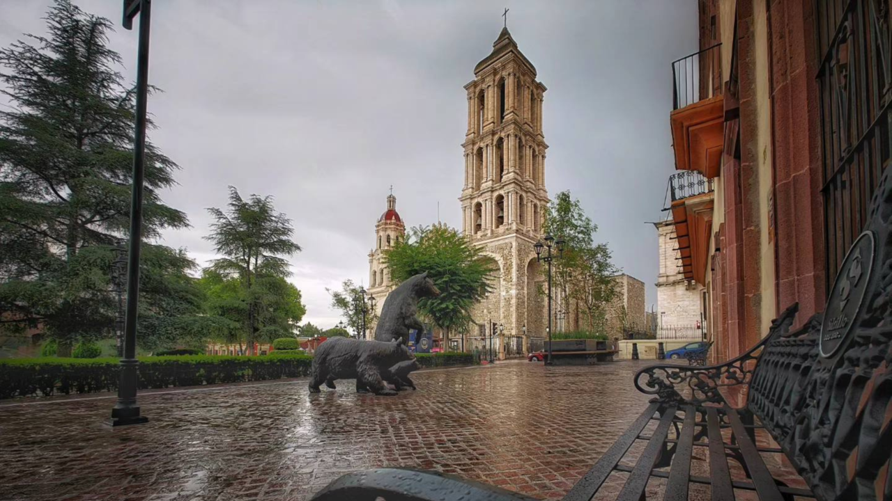 Plaza de Armas en Saltillo / Foto: FB @Ricardo Braham