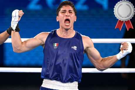 Marco Verde se cuelga la medalla de plata en la final de box en París 2024