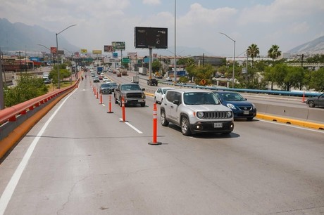 Abren segundo carril del puente La Fama en Santa Catarina