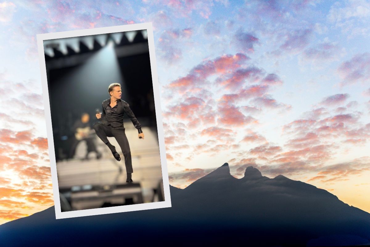 Luis Miguel en Monterrey. Foto: Especial