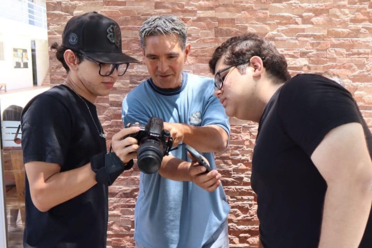 Curso de fotografía. Foto cortesía por Ayuntamiento de La Paz