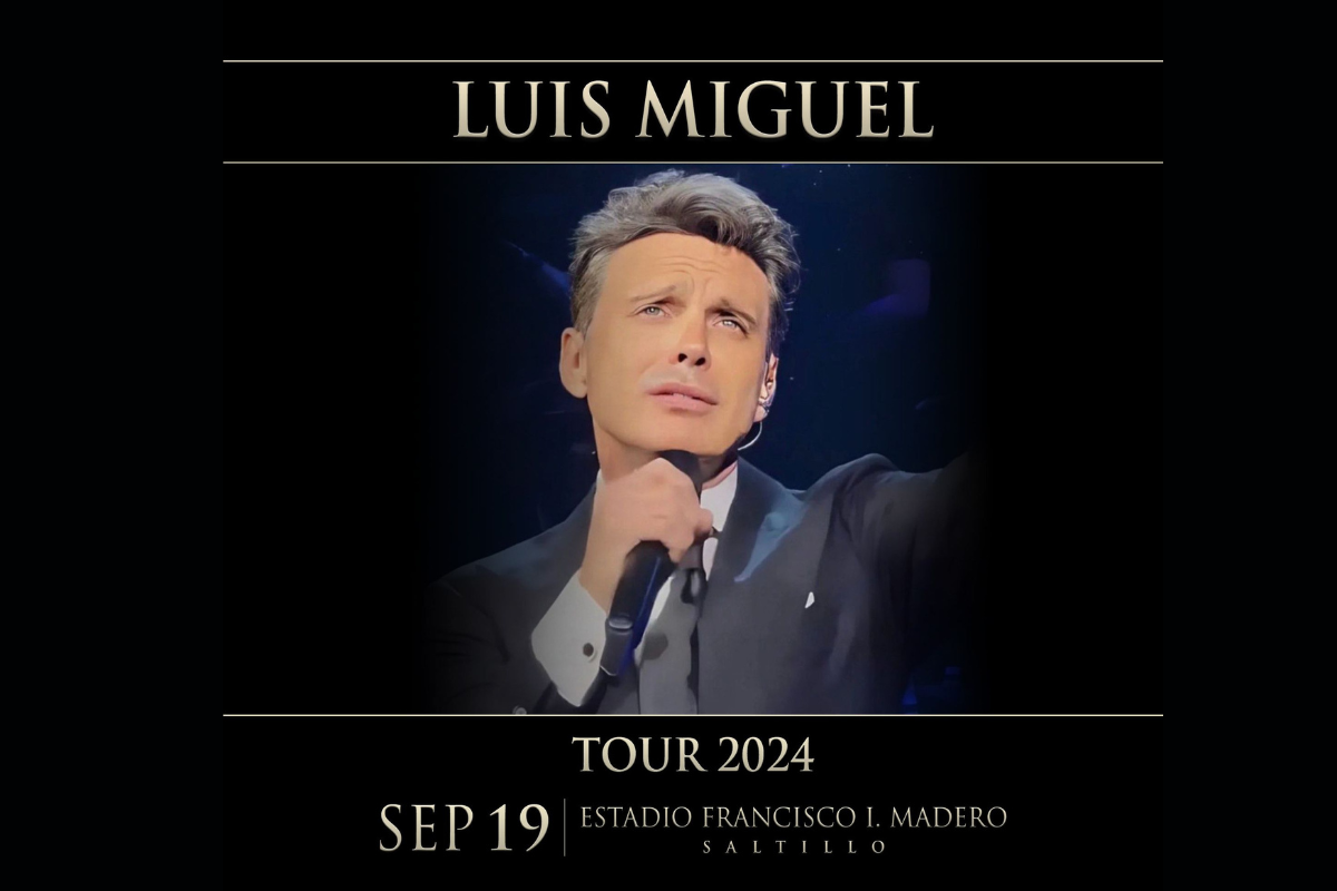 Luis Miguel en Saltillo. Foto de redes.