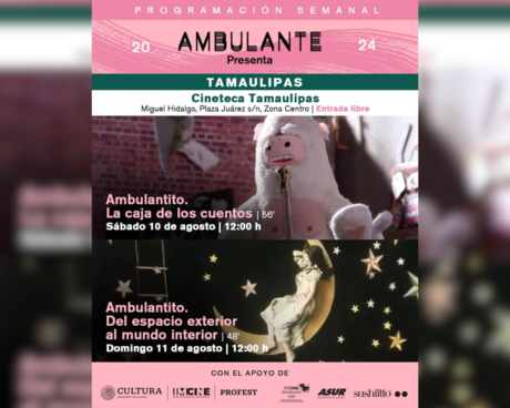 #AmbulantePresenta2024 en la Cineteca Tamaulipas