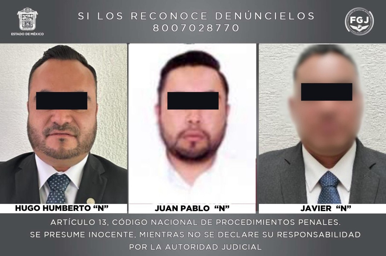 Los sujetos participaron en el robo de un comercio dedicado a embutidos. Imagen: FGJEM