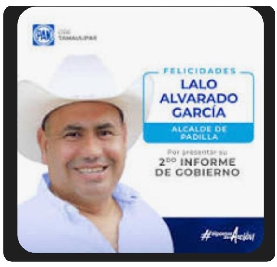 Eduardo Alvarado García ex alcalde de Padilla, Tamaulipas. Foto: Posta Redacción