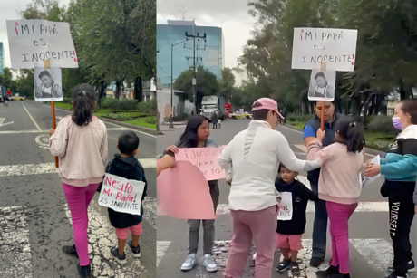 Familiares y amigos de tortillero detenido bloquean La Viga piden su libertad