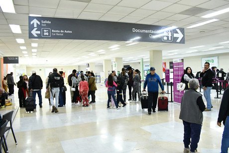 Aeropuerto de Torreón rompe récord de pasajeros en julio