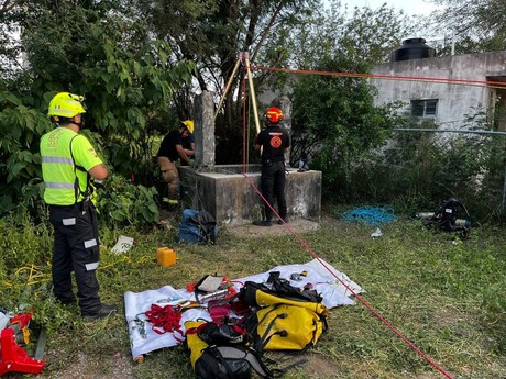 Hombre muere al caer en una noria en ejido 'El Freno' de Linares