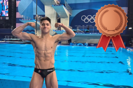 ¡Una más de bronce! Osmar Olvera gana medalla para México en clavados en París