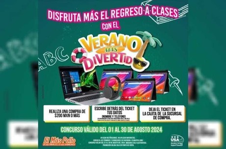 Concurso regreso a clases con El Más Pollo: ¡Participa y gana!