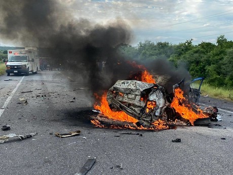 Tres fallecidos en accidente en la carretera Victoria-Matamoros