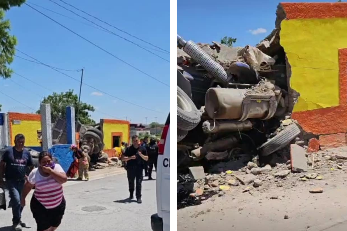 Accidente en parras, 3 heridos y un muerto. Foto de redes.