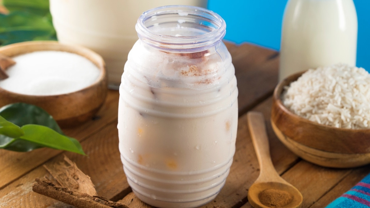 La horchata es una de las aguas frescas más consumidas en México Foto: Cortesía