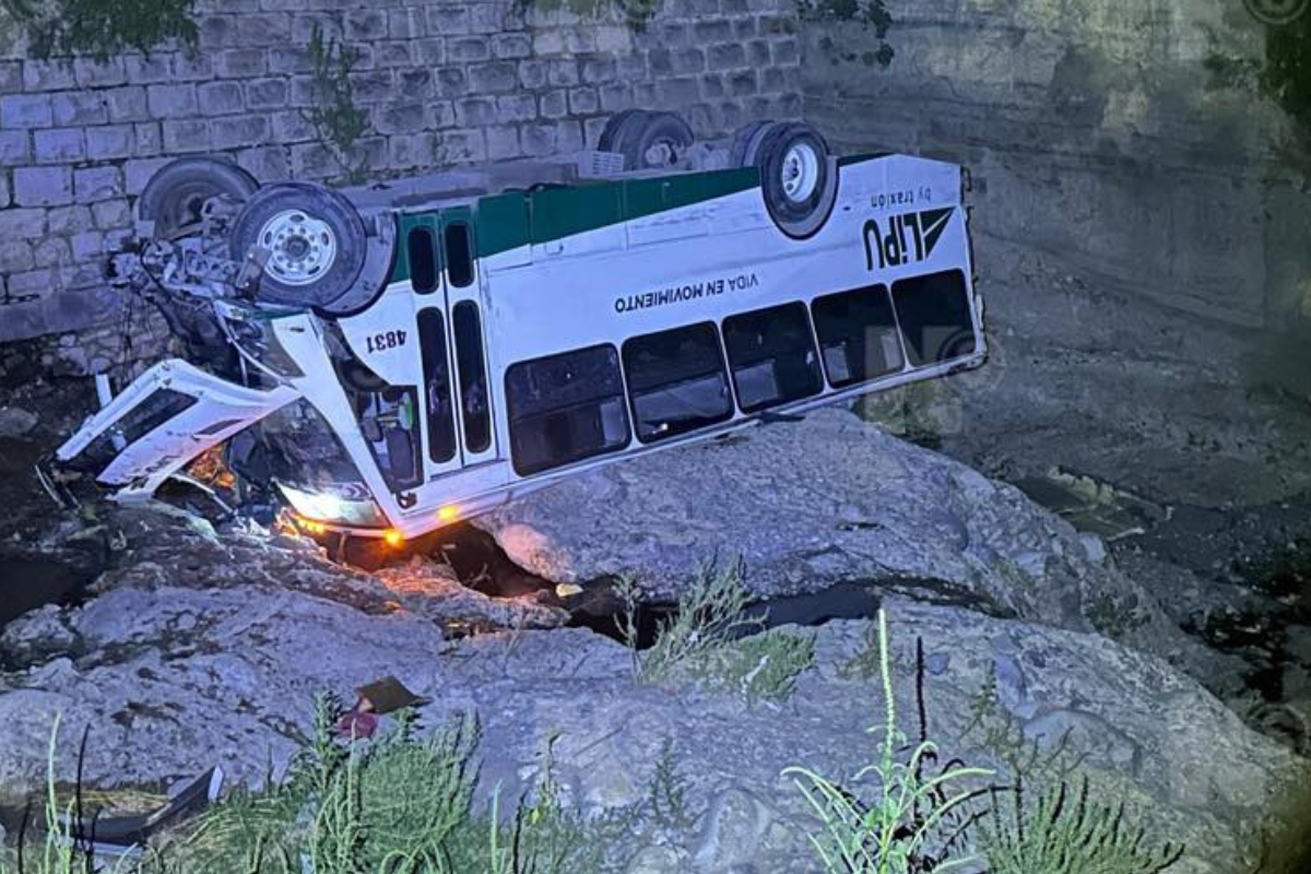 Accidente de camión en nueva jerusalen. Foto de redes.