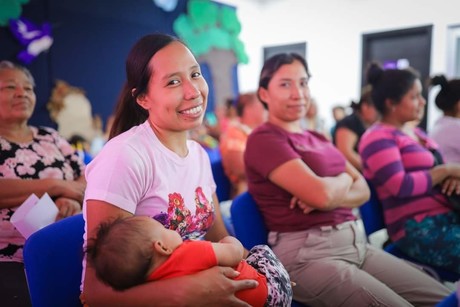 DIF Tamaulipas se une a la Semana Mundial de la Lactancia Materna.