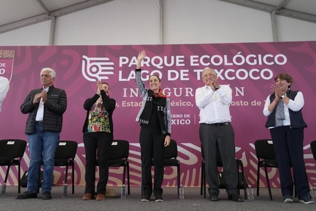 Inauguración del Parque Ecológico Lago de Texcoco