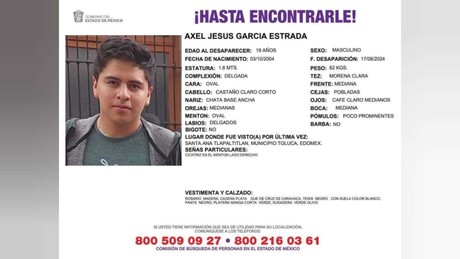 Publican foto de camioneta en investigación por desaparición de Axel en Toluca