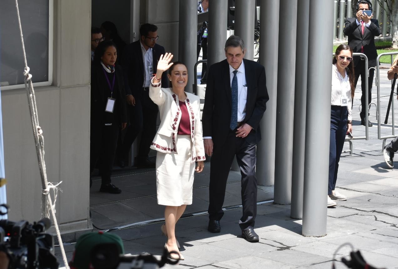 Claudia Sheinbaum, se convierte en la primera presidenta de México. Imagen: Cortesía.