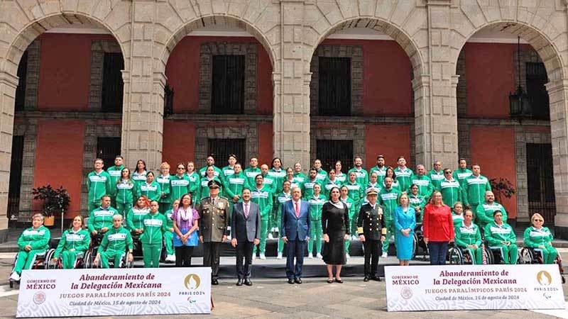 Delegación mexicana Paralímpica 2024. Foto: redes sociales