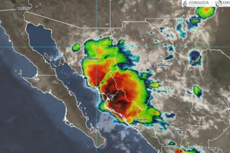 Posibilidad de lluvias y vientos fuertes durante la madrugada