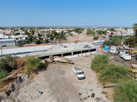 Puente Colosio en La Paz estará listo para las lluvias