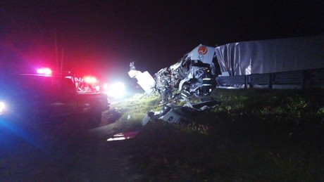 Accidente en la carretera Monterrey-Saltillo deja varios lesionados